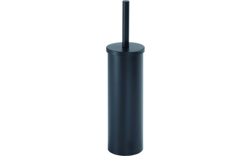 Gedy G-Flip, напольный металлический ёрш, цвет черный матовый
