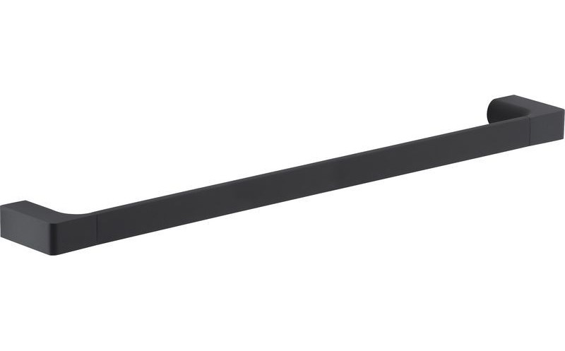 Gedy Pirenei, полотенцедержатель, длина 60 см, цвет черный матовый
