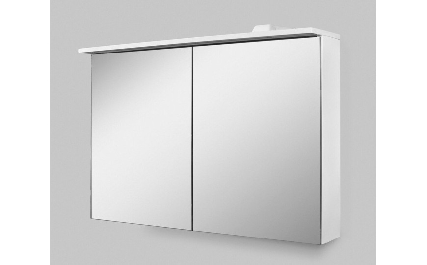 Шкаф зеркальный, AM.PM Spirit V2.0 100, 1000x185x680, белый глянец, M70AMCX1001WG