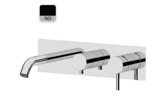 Встраиваемый смеситель для ванны на 2 выхода Remer X STYLE X54D2NO