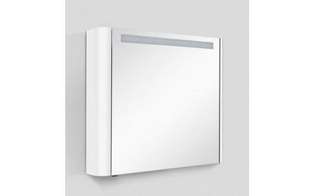 Шкаф зеркальный правосторонний, AM.PM Sensation 80 R, 800x150x700, белый глянец, M30MCR0801WG