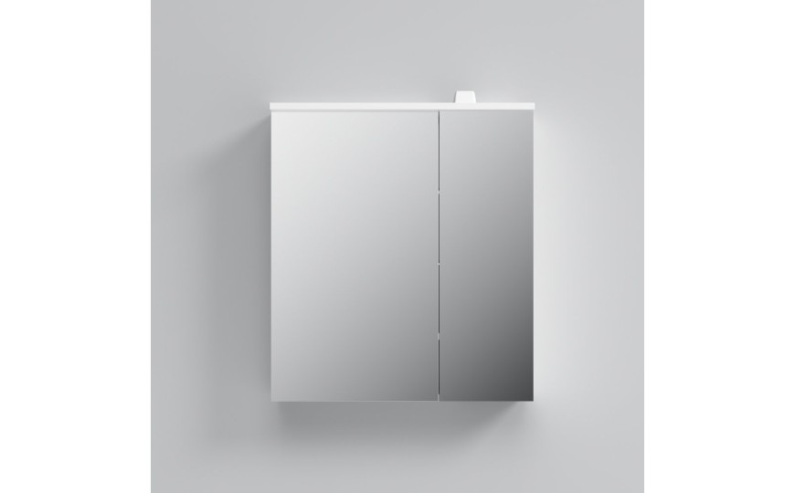 Шкаф зеркальный левосторонний, AM.PM Spirit V2.0 60 L, 600x185x680, белый глянец, M70AMCL0601WG