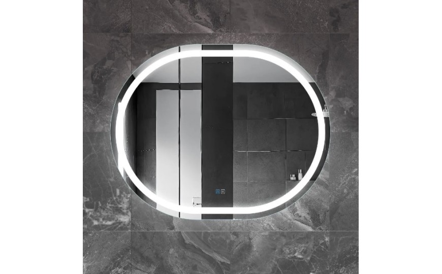 Зеркало с подсветкой и подогревом CEZARES CZR-SPC-GIUBILEO-1000-800-TCH-WARM
